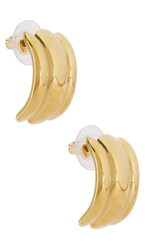 Casa Clara Era Hoop Earrings in Gold