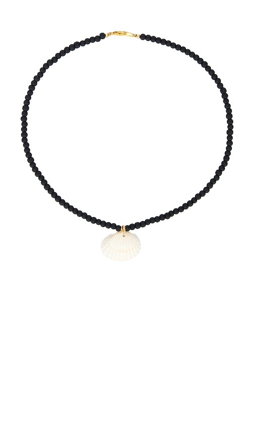 Hailee Necklace in Black.