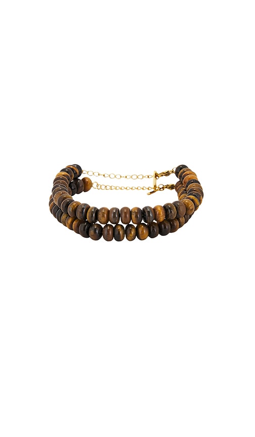 Casa Clara Ash Bracelet Set In Brown