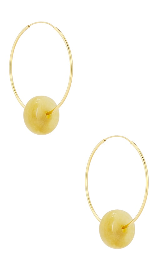 Casa Clara Boheme Hoop Earrings In Gold