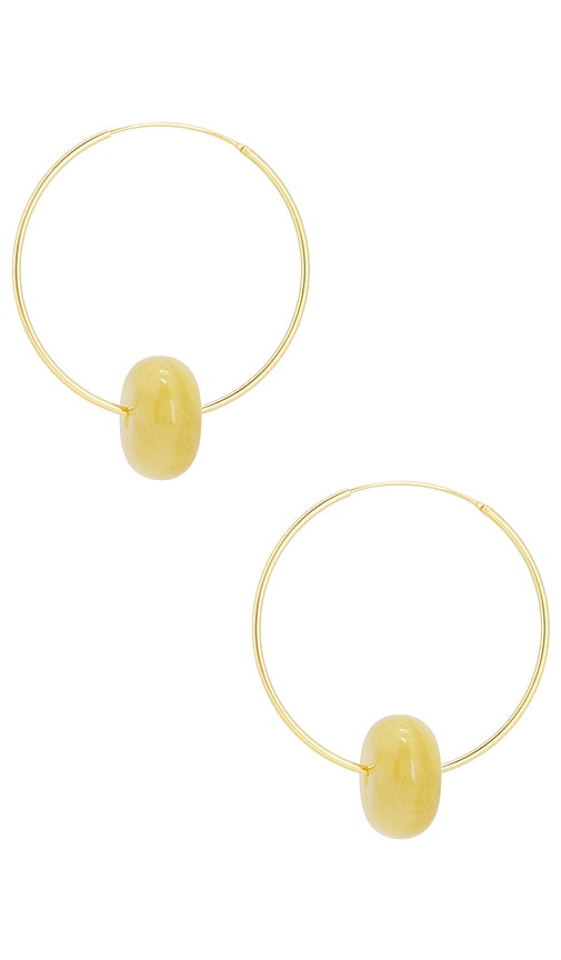 Casa Clara Boheme Hoop Earrings In Gold