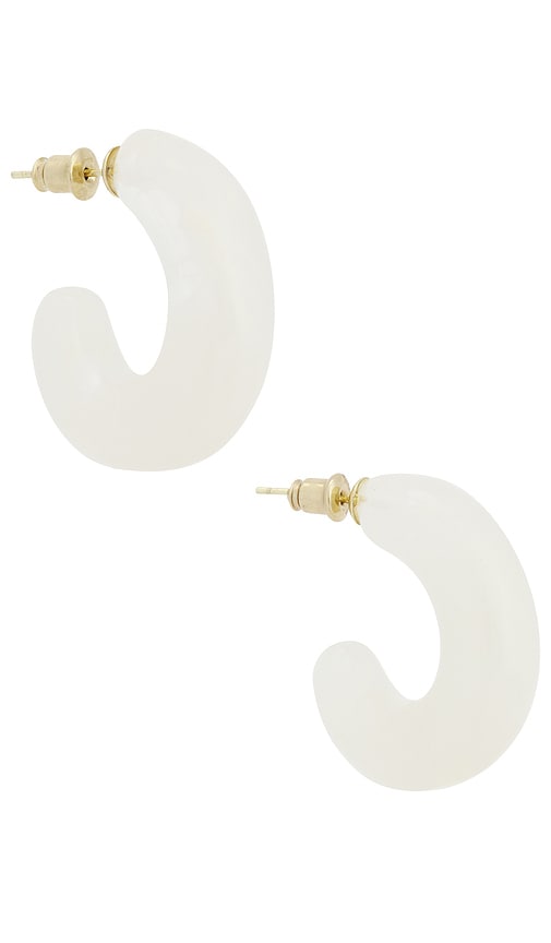 Casa Clara Acacia Hoop Earrings