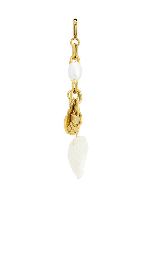  Casa Clara Sunday Shell & Pearl Bikini Clip In Metallic Gold. 