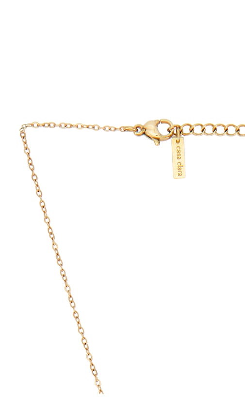  Casa Clara Halskette Liliana In Metallic Gold,white. 