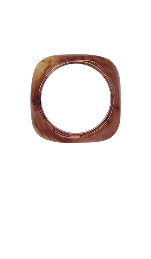 Casa Clara Luna Bangle In Brown
