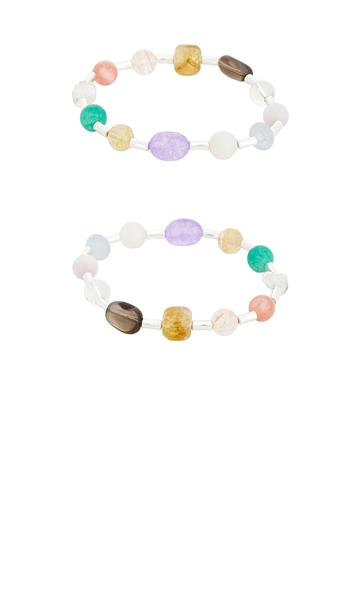  Casa Clara Armband-set Martinique In Teal. 