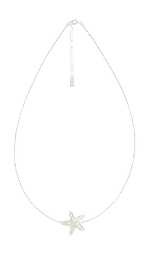Casa Clara Maris Pendant Necklace in Metallic Silver 64$