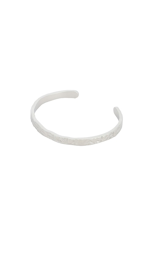 Casa Clara Kirra Cuff in Metallic Silver 28$