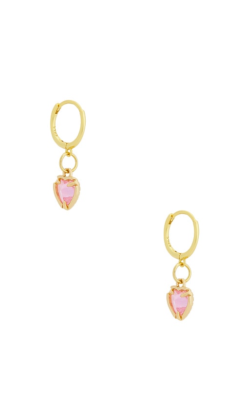 Casa Clara Deco Earrings in Rose 24$