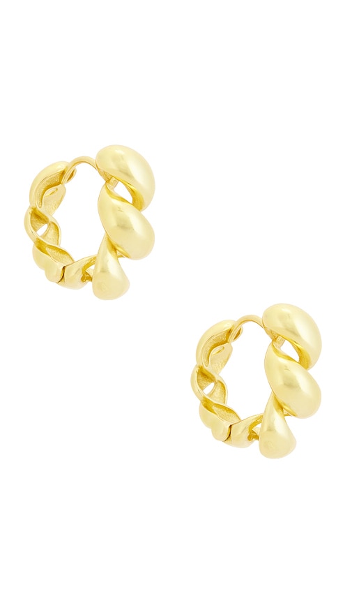 Casa Clara Blossom Hoop Earrings