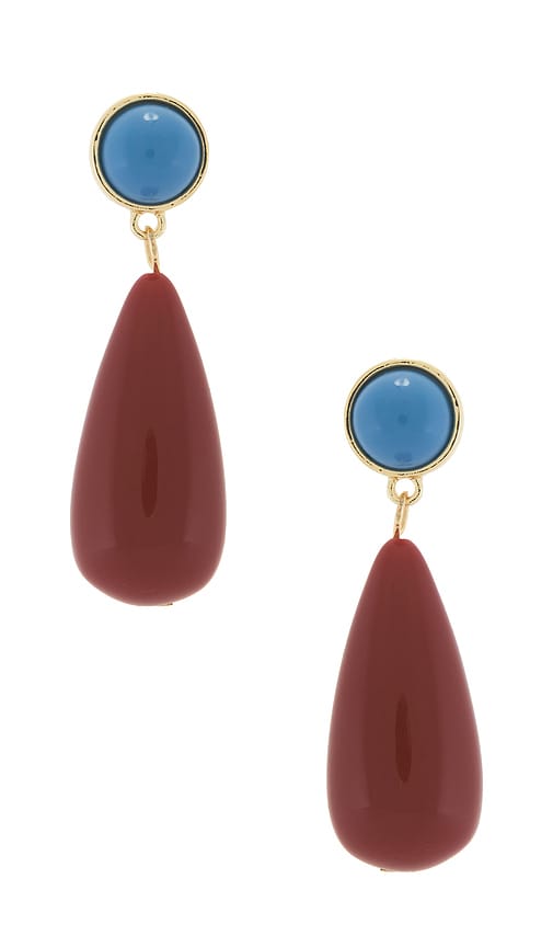 Casa Clara BOUCLES DOREILLES PENDANTES PISMO en Red 39$