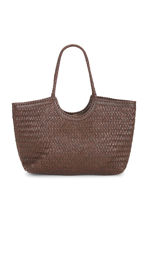 Casa Clara Kit Tote Bag In Dark Cocoa