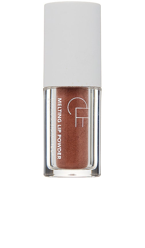Melting Lip Powder in Hot Choco.
