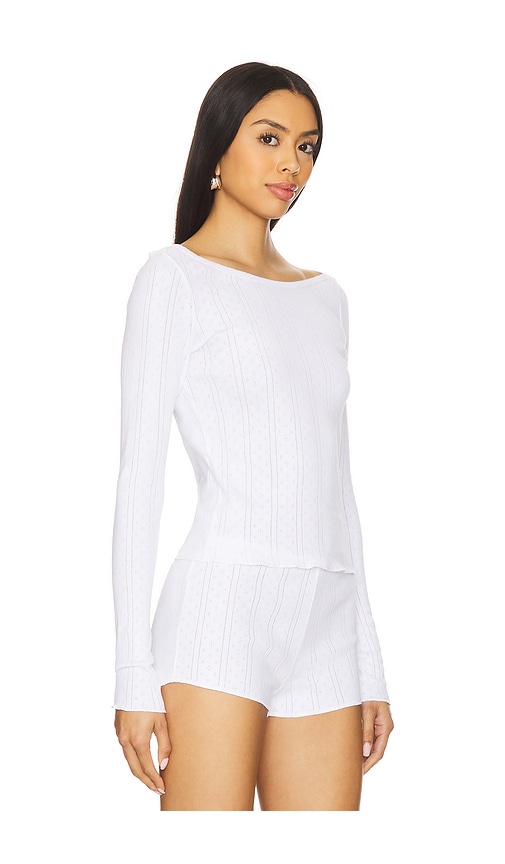 Cou Cou Intimates The Bateau Top In White