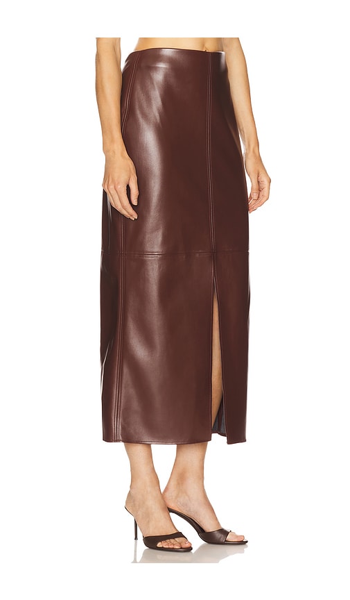 Cala De La Cruz Sede Skirt In Brown