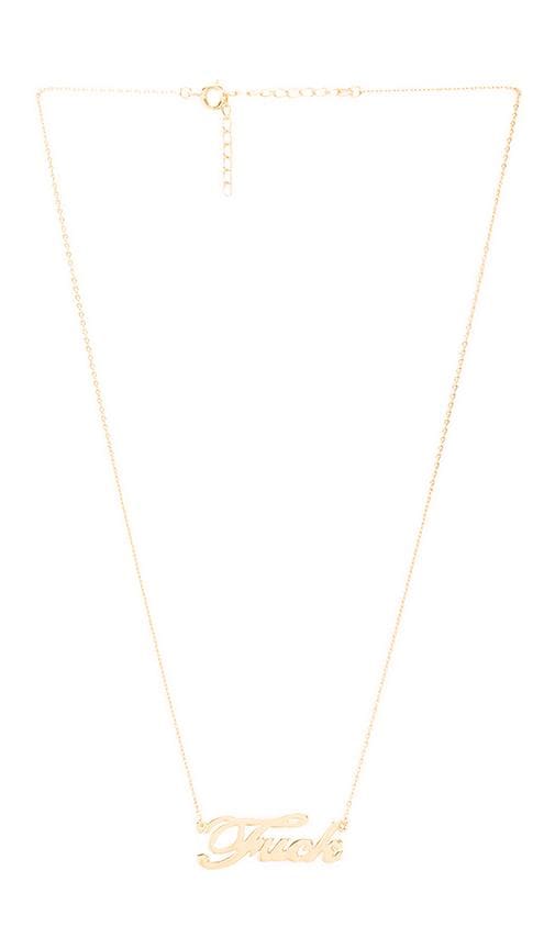 F-U Necklace