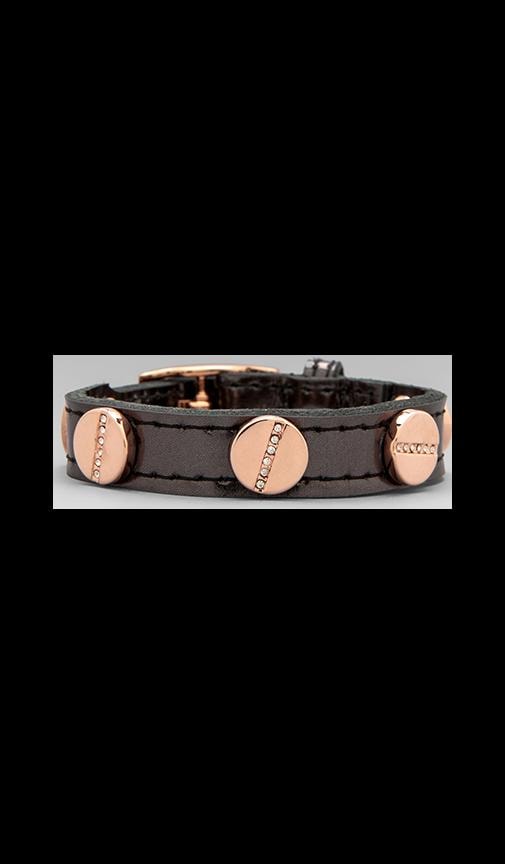 The Single Wrap Pave Screw Bracelet