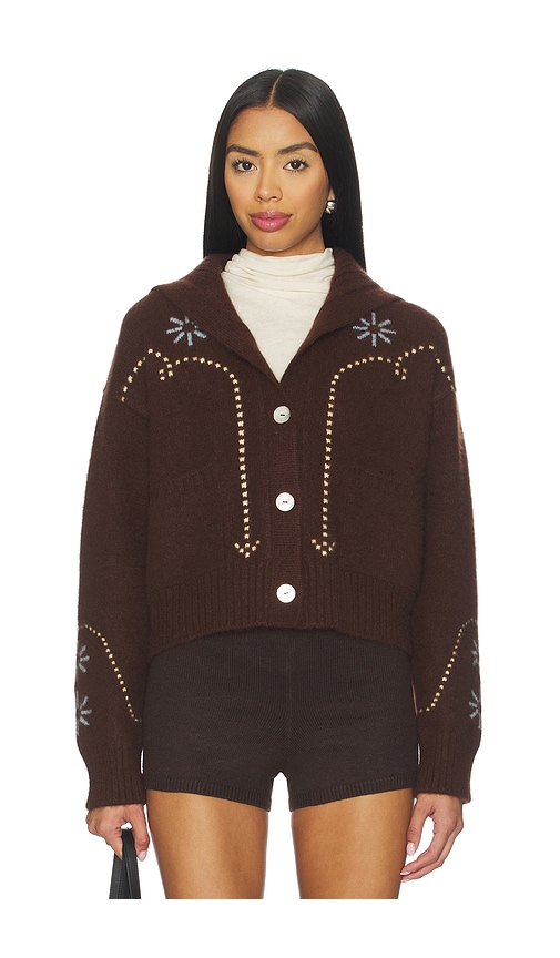 Calle Del Mar Cashmere Western Cardigan