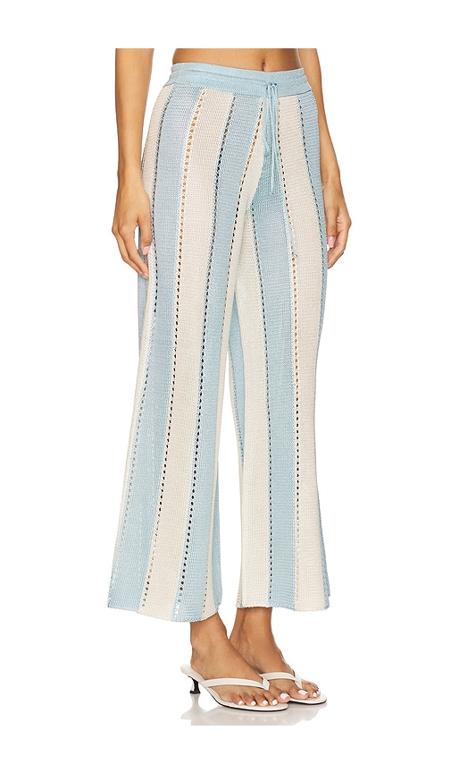 Calle Del Mar Cabana Stripes Knit Trousers