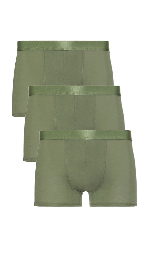 CDLP 3 X Boxer Trunks in Sage