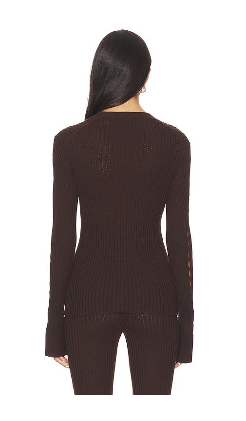  Cordova Cardigan Savoie In Chocolate. Größe S. Also In Xs, M, L. 
