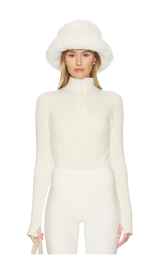 CORDOVA Butte Bodysuit in Cream. Size XS. Also in L.