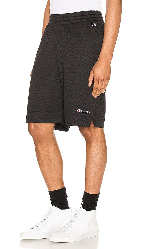 black champion basketball shorts