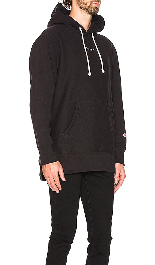 super oversized reverse weave hoodie