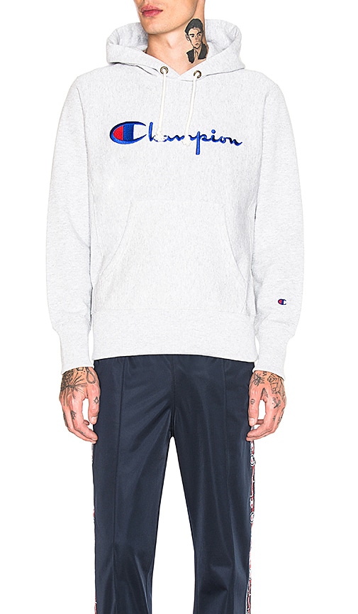 champion reverse weave hooded