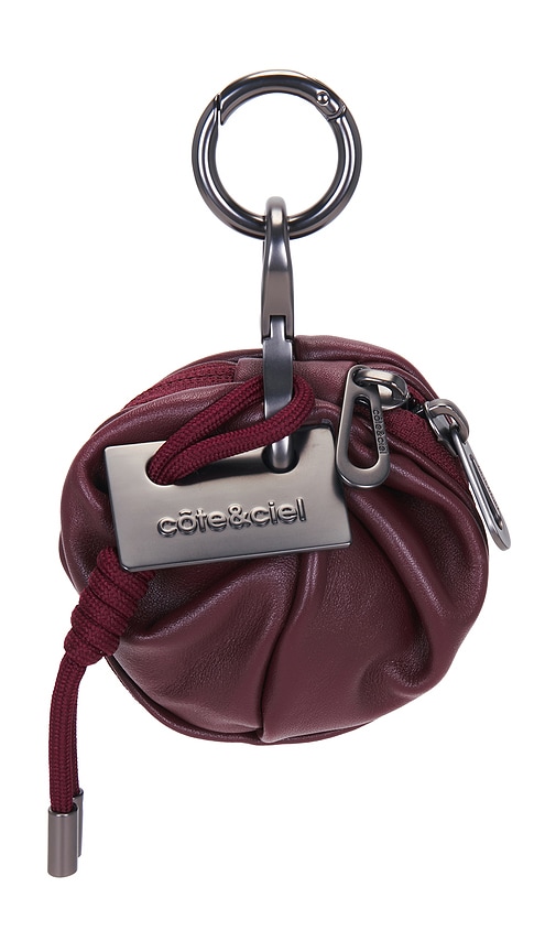 Côte And Ciel Aã³os Nano In Leather Burgundy