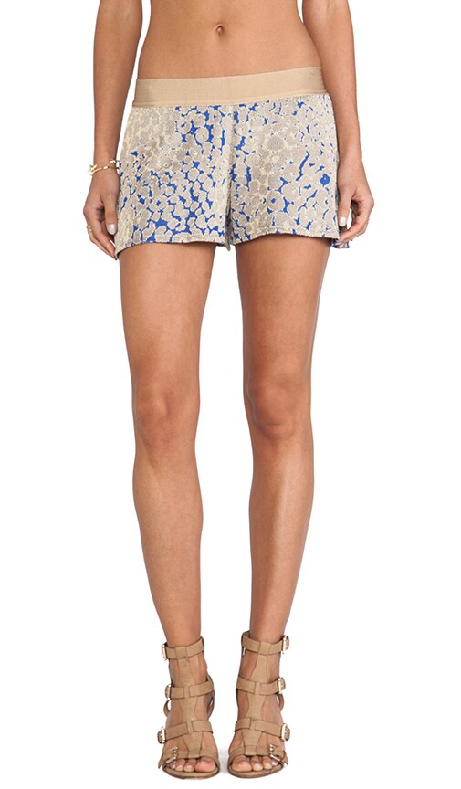 Onca Animal Print Shorts