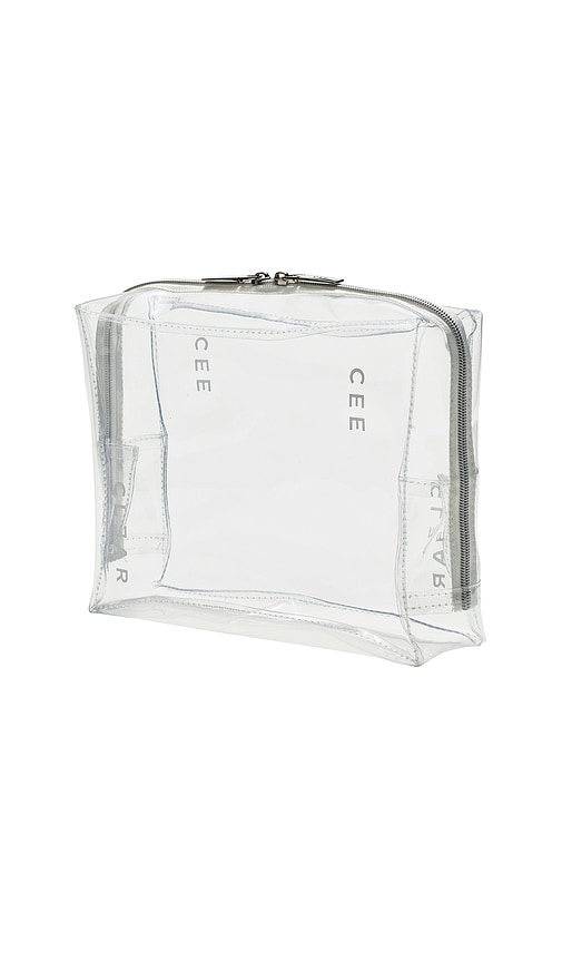 Cee Clear Large Cosmetic Case In Transparent