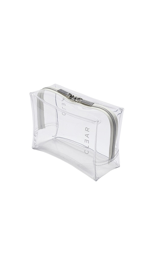 Cee Clear Small Cosmetic Case In Transparent