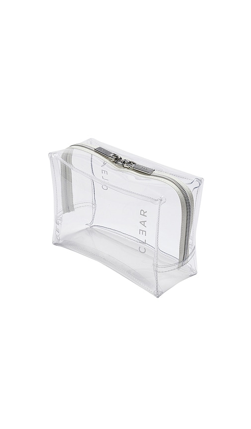 Cee Clear Mini Cosmetic Case In Transparent