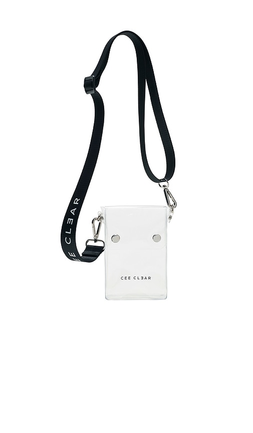 Cee Clear Crossbody Bag In Transparent