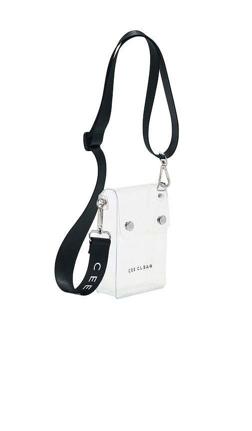 Cee Clear Crossbody Bag In Transparent
