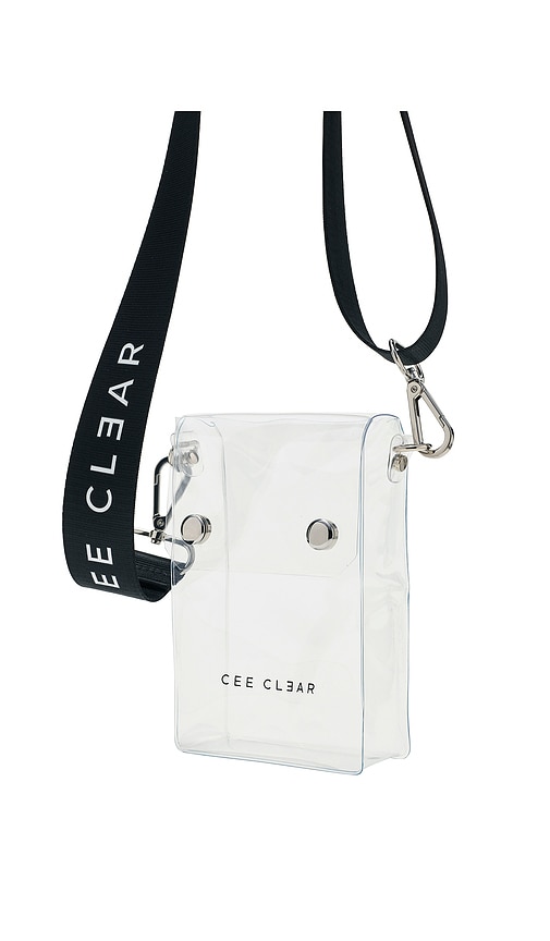  Cee Clear Umhängetasche Crossbody Bag In White. 