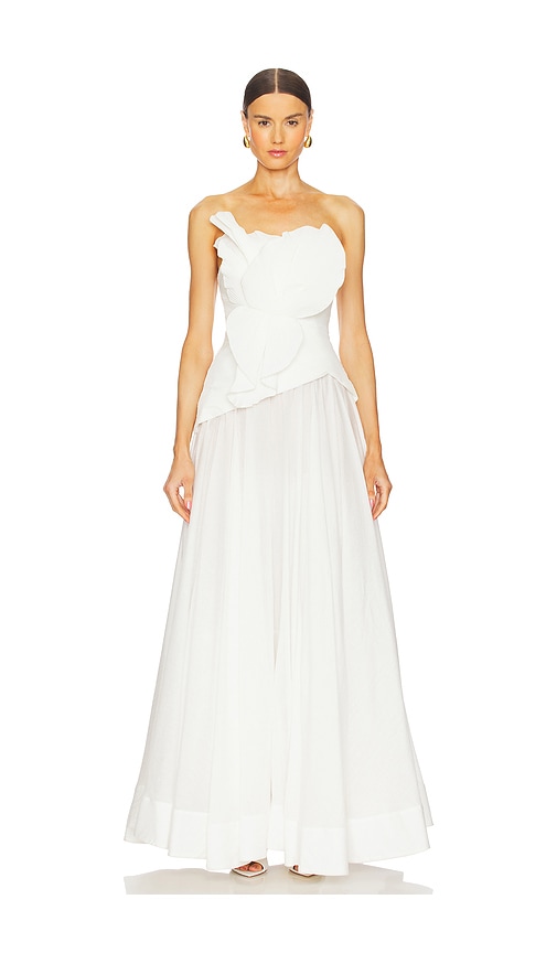 Acler Sageston Gown in Ivory