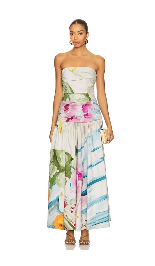 Acler Nershall Maxi Dress in Orange Afternoon | REVOLVE