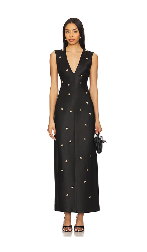 Acler Pattison Maxi Dress in Dark Baroque