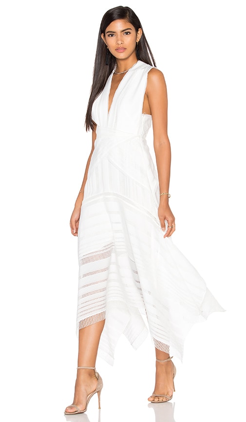 acler white dress