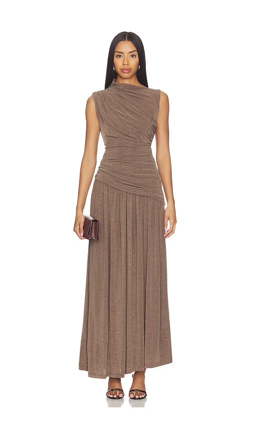 knee length dresses for ladies LIVINGSTON MAXI DRESS