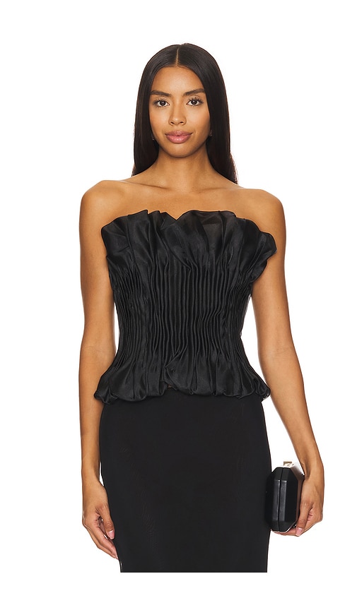 Acler Clements Top in Black