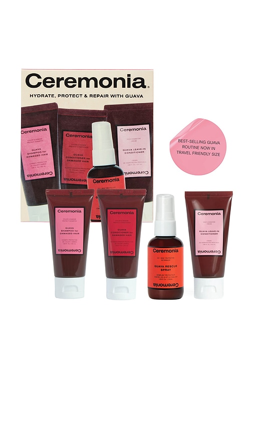 Ceremonia Guava Travel Kit in Beauty: NA.