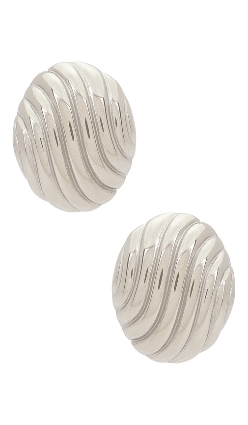 Shop Cendré Odette Earrings In Silver