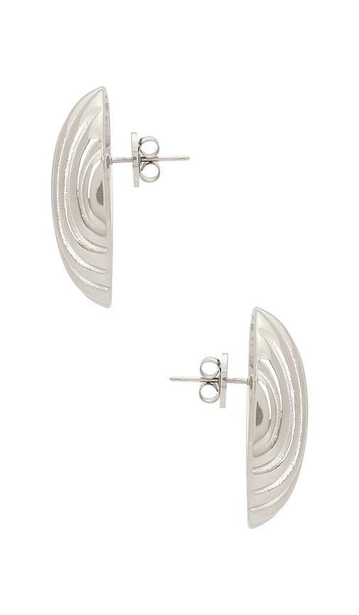 Shop Cendré Odette Earrings In Silver