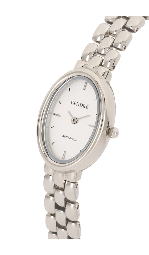  Cendre Uhr Pheobe In Metallic Silver. 