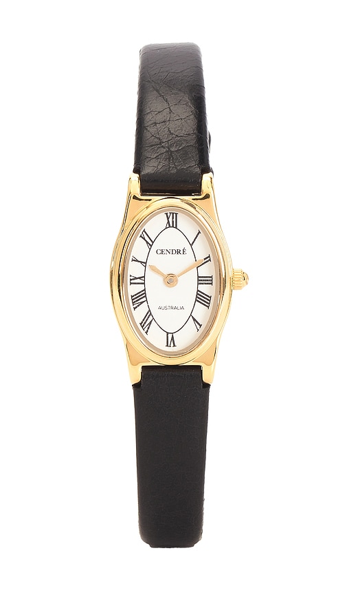 Cendre MONTRE EN CUIR EMMELINE en Metallic Gold 158 €