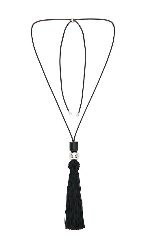 Cendre Winona Necklace in Metallic Silver.