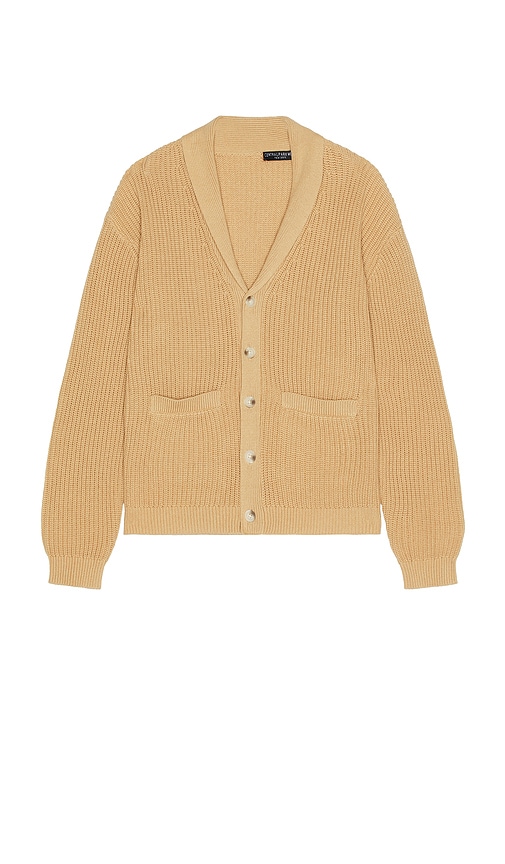 Central Park West Chunky Shawl Collar Cardigan